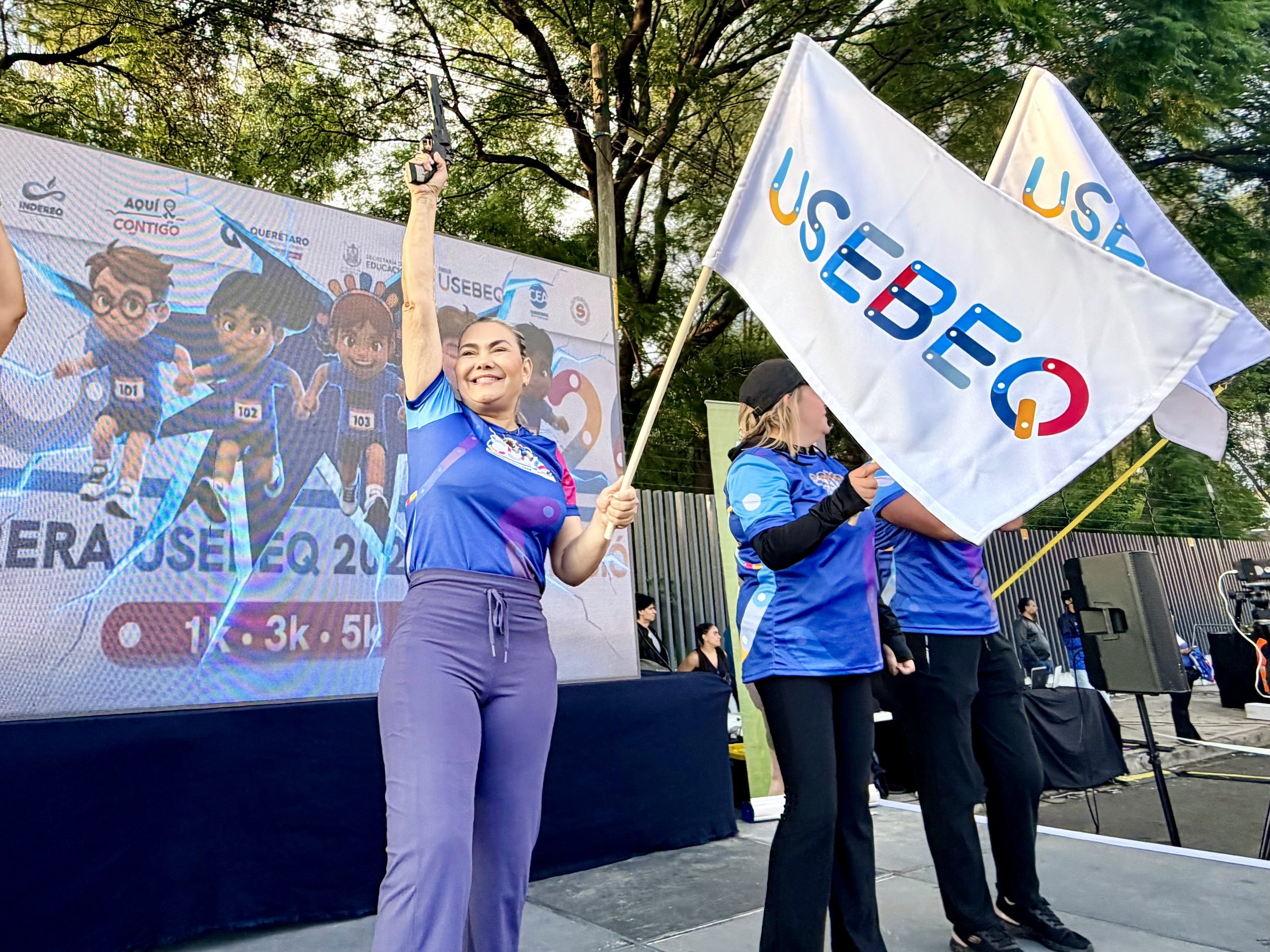 2,200 corredores participan en la Carrera USEBEQ 2026 🏃‍♀️🏃‍♂️