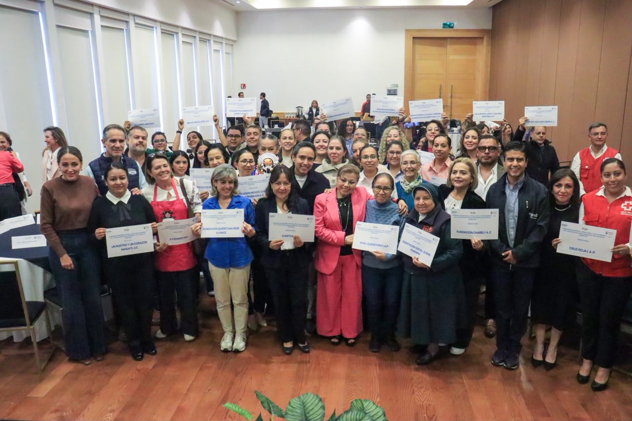 Querétaro destina 8 millones de pesos a proyectos de organizaciones civiles