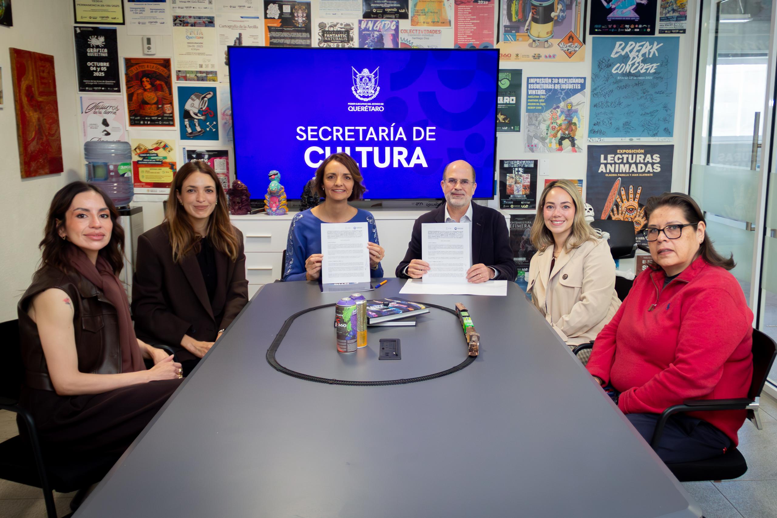 SECULT y Grupo Salinas unen esfuerzos para impulsar el arte y la cultura en Querétaro